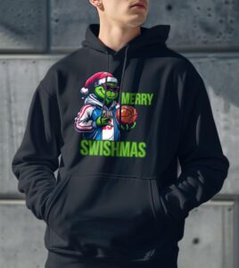 Merry Swishmas Classic Christmas Shirt Product Photo 3