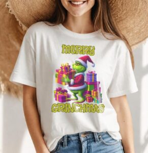 Mery Grinchmas Christmas Shirt Product Photo 4