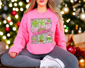 My Day Grinchmas Shirt, I'm Booked Sweatshirt Product Photo 2