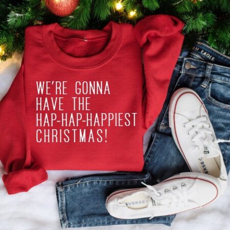 National Lampoon, We're Gonna Have The Hap Hap Happiest Christmas Sweatshit Product Photo 1