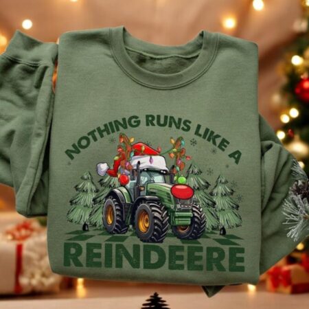 Nothing Runs Like A Reindeere Christmas Shirt Product Photo 1