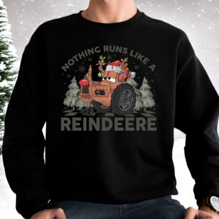 Nothing Runs Like A Reindeere Tow Mater Christmas Sweatshirt Product Photo 1