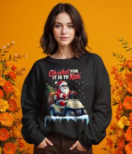 Oh What Fun It Is To Ride Christmas Shirt Product Photo 2