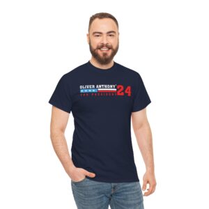 Oliver Anthony For President 2024 T-Shirt Product Photo 3