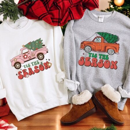 Our First christmas tí the season Christmas couple matching shirts Product Photo 1