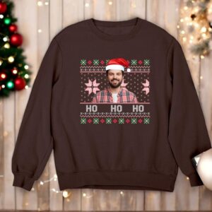 Personalised Photo Santa Hat Face Christmas Sweatshirt Product Photo 2