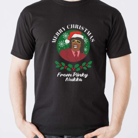 Pinky, Ugly Christmas Sweater, Hip hop Christmas Shirt - Men T-Shirt