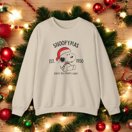 Snoopymas Daisy Hil Puppy Farm Christmas Sweatshirt Product Photo 1