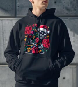 Sorta Merry, Merry Creepmas Classic Christmas Shirt Product Photo 3