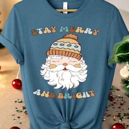 Stay Merry and Bright Christmas Sweatshirts Product Photo 1