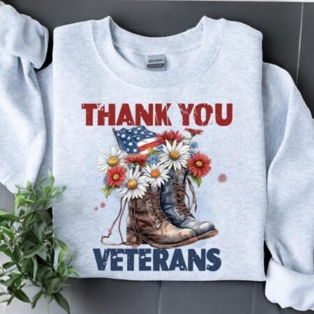 Thank You Veteran Sweatshirt Product Photo 1