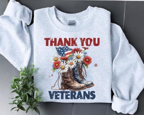 Thank You Veteran Sweatshirt Product Photo 1