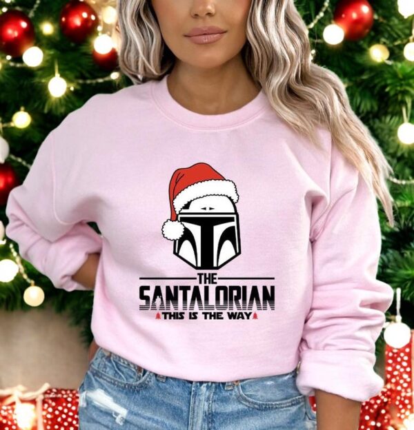 The Dadalorian Christmas Sweatshirts Product Photo 1