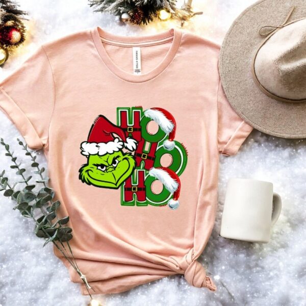 The Grinch Ho Ho Ho Christmas Sweatshirt Product Photo 1