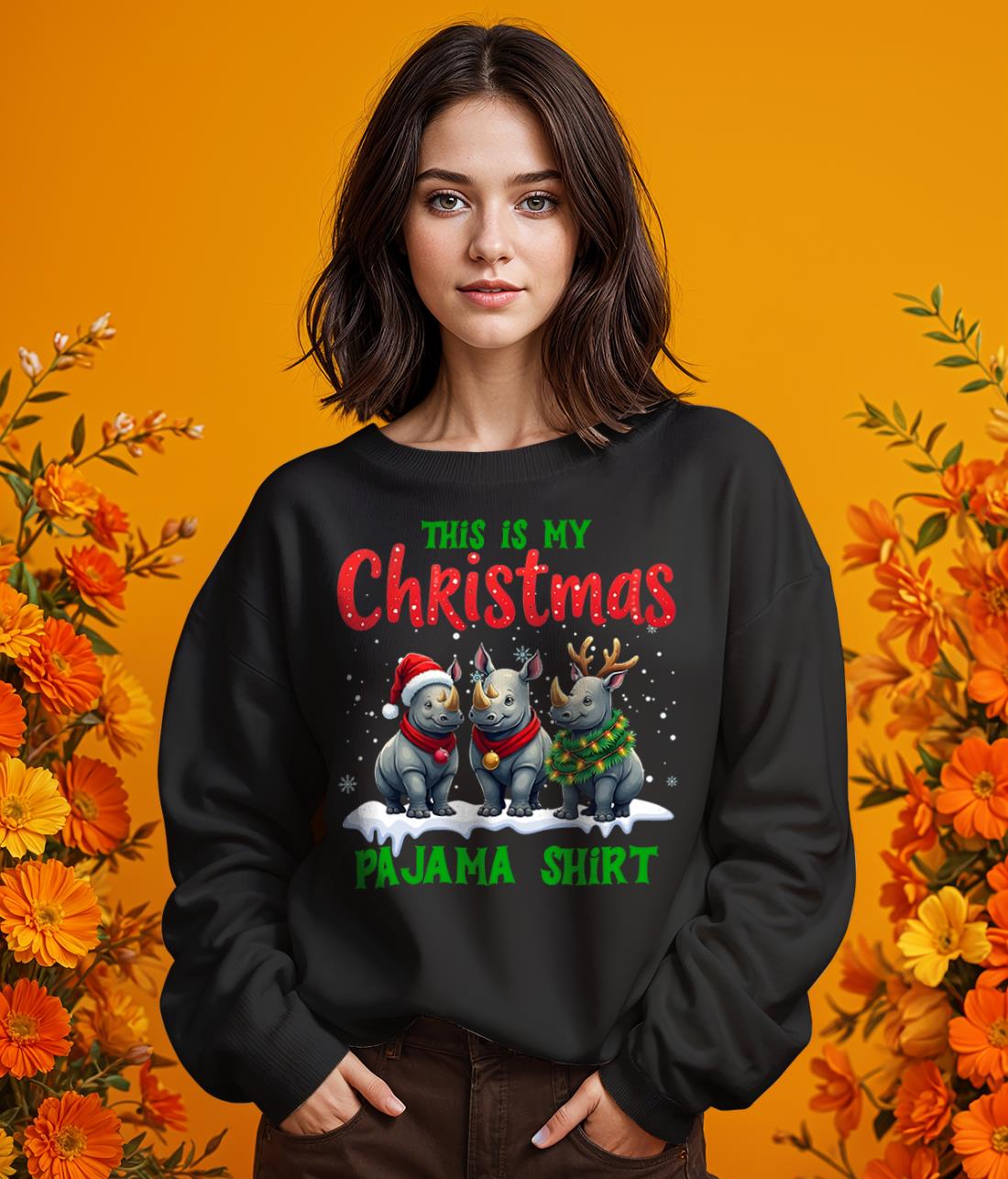 This is My Christmas Pajama Christmas Shirt Product Photo 2