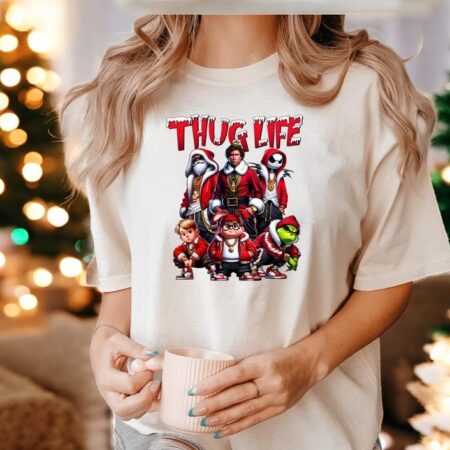 Thug Life Christmas Friends Christmas Shirt Product Photo 1