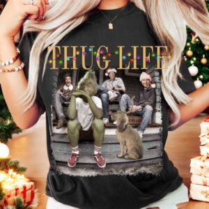 Thug Life Man Christmas Shirt Product Photo 2