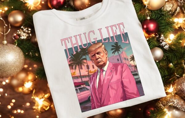 Thug Life Trump Shirt Product Photo 1