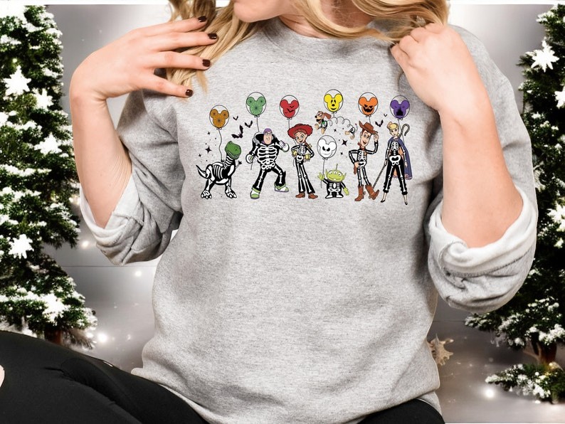 Toy Story Halloween Pumpkin Sweatshirt Product Photo 2