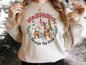 Toy Story Slinky Dog, Dashing Through The Snow Shirt Product Photo 2