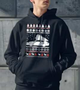 Ugly Christmas Sportscar Essential T-Shirt Product Photo 3