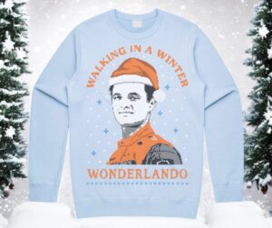 Walking In A Winter WonderLANDO Christmas Sweatshirt Product Photo 3