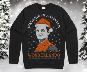 Walking In A Winter WonderLANDO Christmas Sweatshirt Product Photo 4