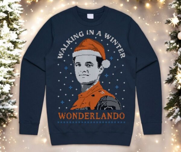 Walking In A Winter WonderLANDO Christmas Sweatshirt Product Photo 1