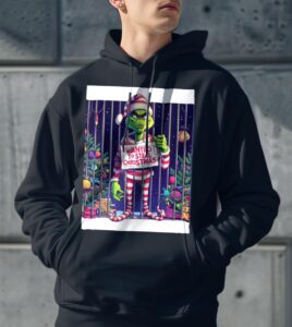 Wanted To Steal Christmas Grinch Christmas SweatShirt Product Photo 3