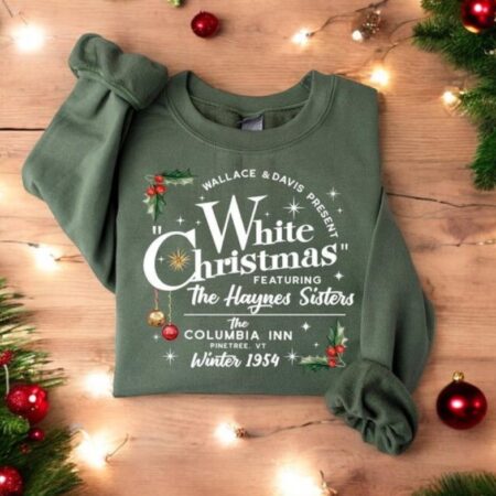 White Christmas Movie Sweatshirt Product Photo 1