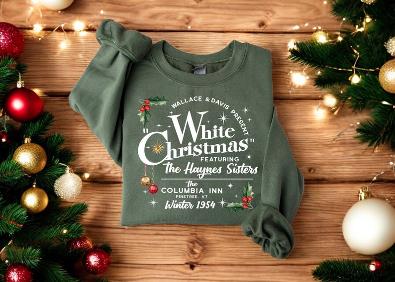 White Christmas Movie, Wallace And Davis Sweatshirt Product Photo 2