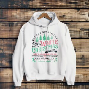 White Christmas Shirt, Hoodie, Christmas Sweatshirt - White Hoodie