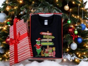 Whoville Mt. Crumpit Christmas Sweatshirt Product Photo 2