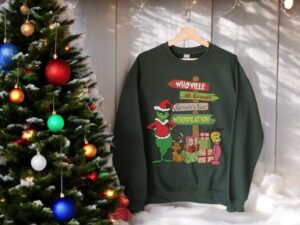 Whoville Mt. Crumpit Christmas Sweatshirt Product Photo 3