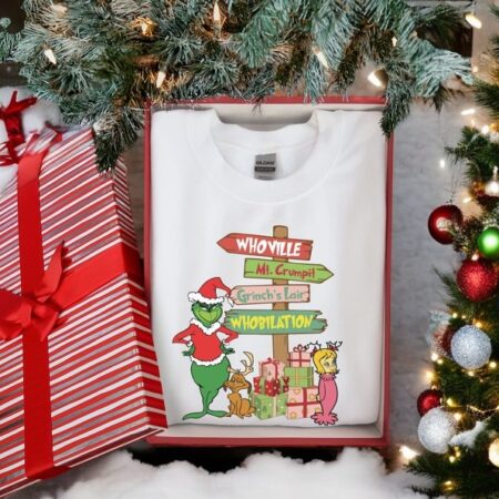 Whoville Mt. Crumpit Christmas Sweatshirt Product Photo 1