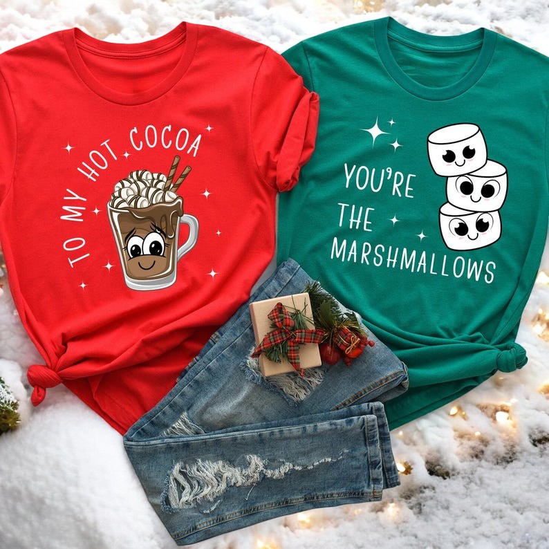 You're The Marshmallows To My Hot Cocoa Couple Matching Sweatshirt Product Photo 2