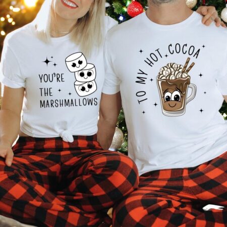 You're The Marshmallows To My Hot Cocoa Couple Matching Sweatshirt Product Photo 1