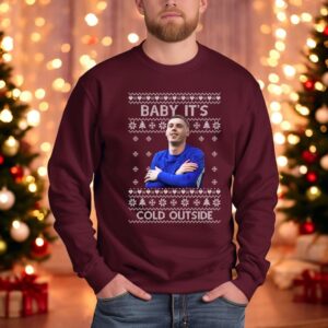 Baby Its Cold Outside Christmas Sweatshirt Product Photo 3