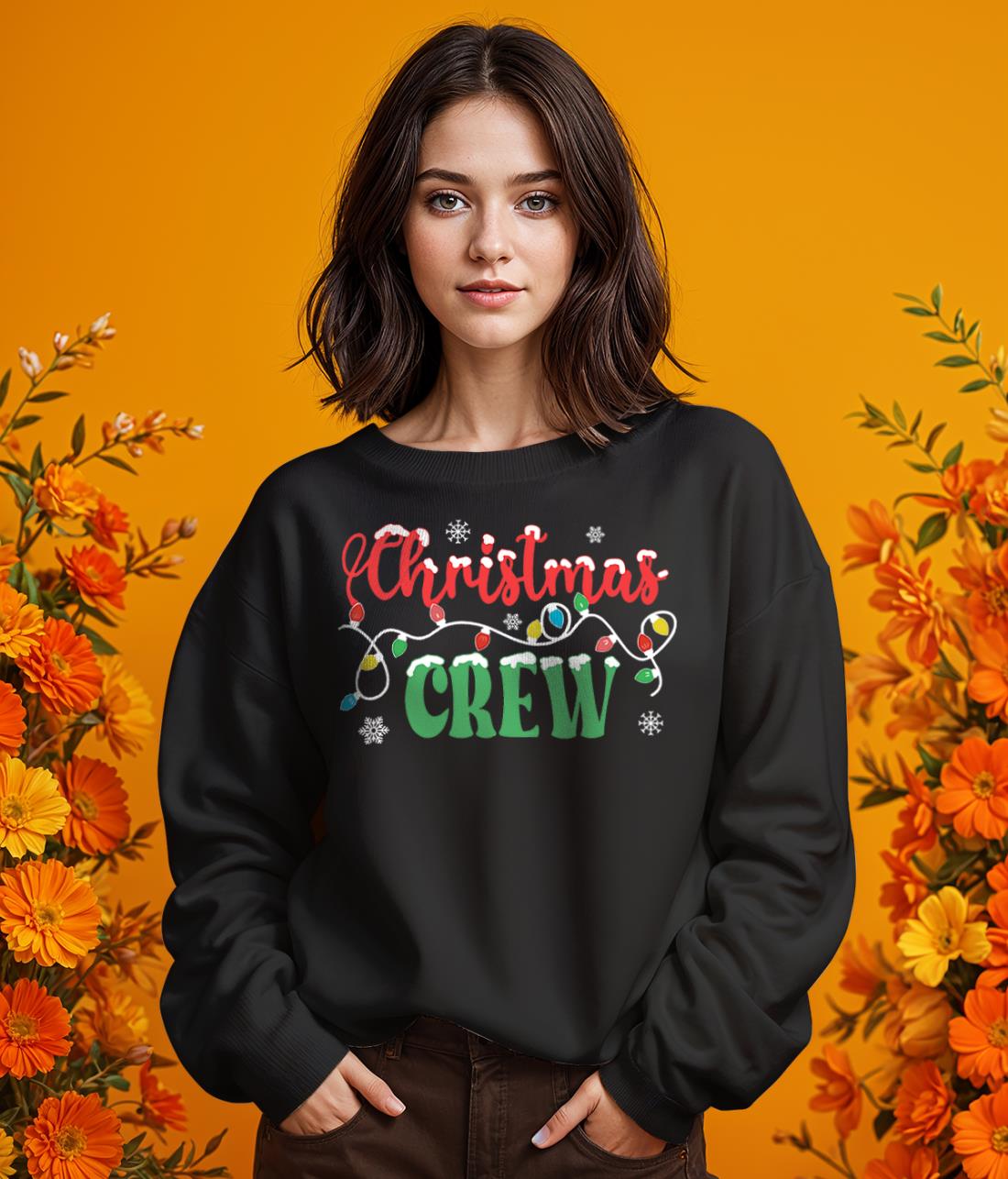 Christmas Crew Family Christmas Gift For Men Women Shirt Product Photo 2