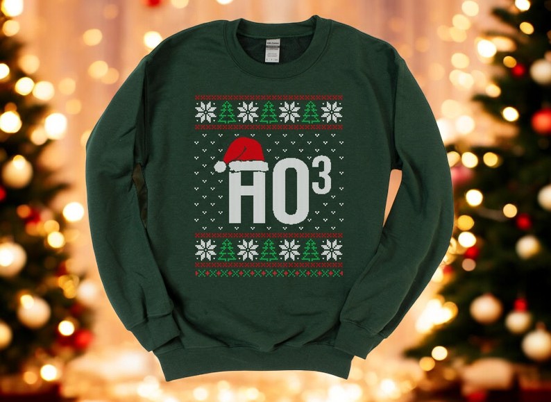 Christmas Ho Ho Ho Sweatshirt Product Photo 2