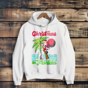 Christmas Xmas Vibes Florida Vacation Christmas In Florida Shirt Product Photo 2