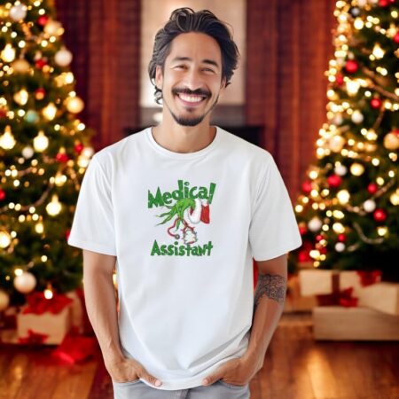 Festive Medical Assistant Christmas Shirt Product Photo 1