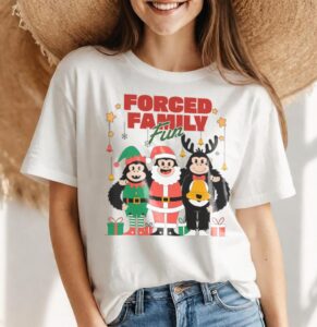 Forced Family Fun With Gorilla Shirt Product Photo 4