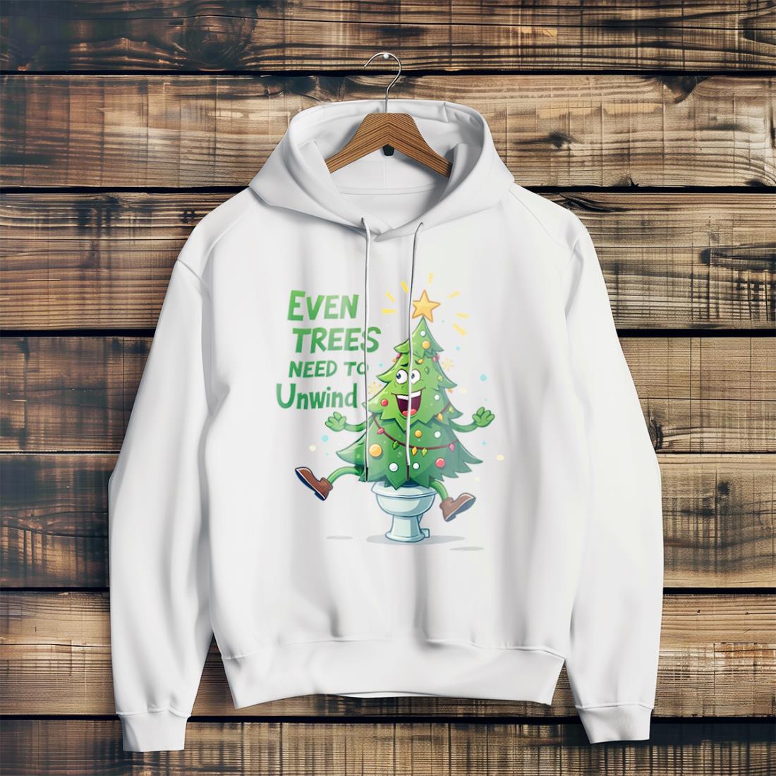 Funny Christmas Tree Sweatshirt Product Photo 2