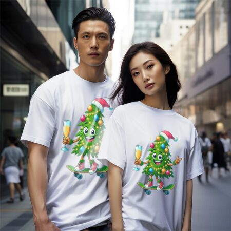 Funny Christmas Tree T-Shirt Product Photo 1