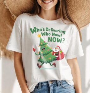 Funny Christmas Tree T-Shirt Hoodie Product Photo 4