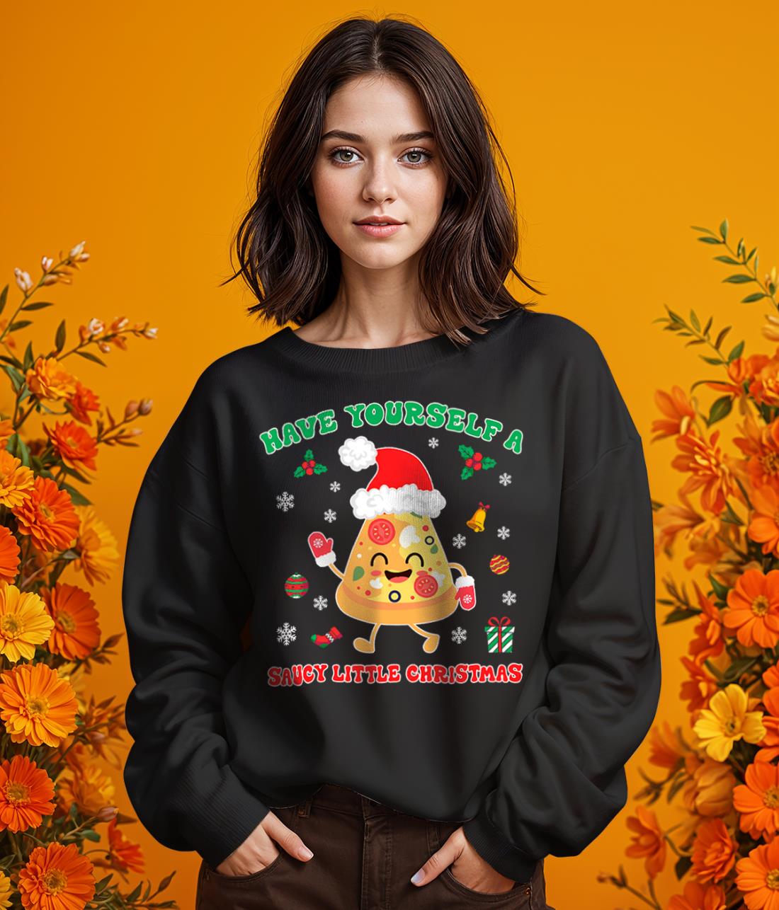 Have Yourself A Saucy Little Christmas Shirt Product Photo 2