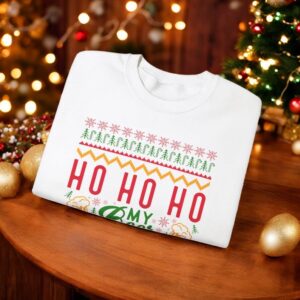 Ho Ho Ho My Beer Hilarious Ugly Christmas Sweater Product Photo 2