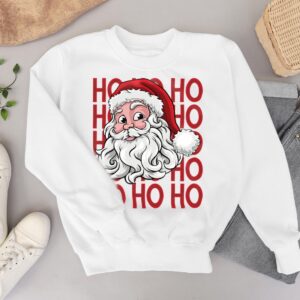 Ho Ho Ho! Santa's Smiling Face Shirt Product Photo 3