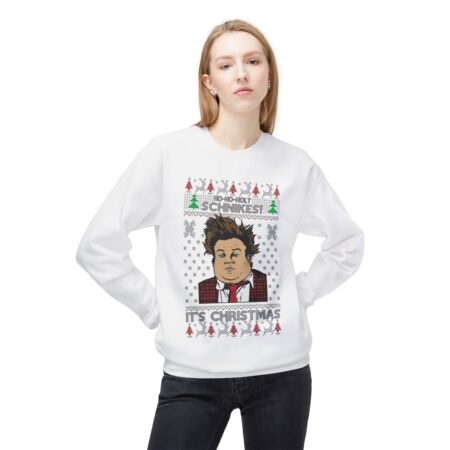 Ho Ho Holy Schnikes Funny 90s Classic Tommy Boy Movie Knitting Ugly Christmas Sweater Product Photo 1